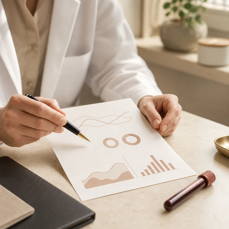 TRT blood work — illustrative blood test review