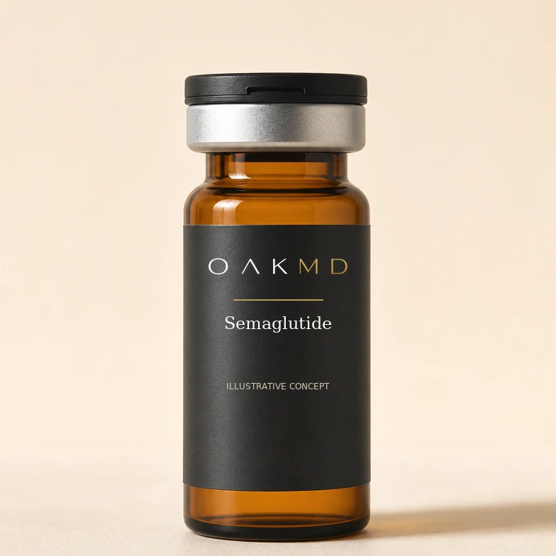 Semaglutide — illustrative OakMD packaging concept